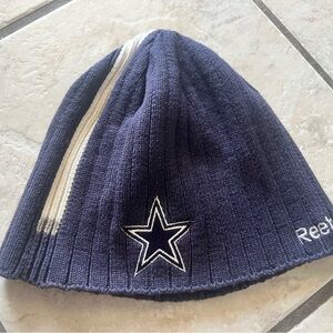 Reebok Dallas Cowboys Beanie Hat One Size